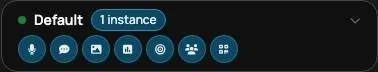 A single overlay row showing its title and overlay layers