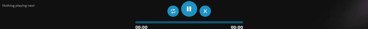 The Supertip player at the top of the Creator Dashboard Panel